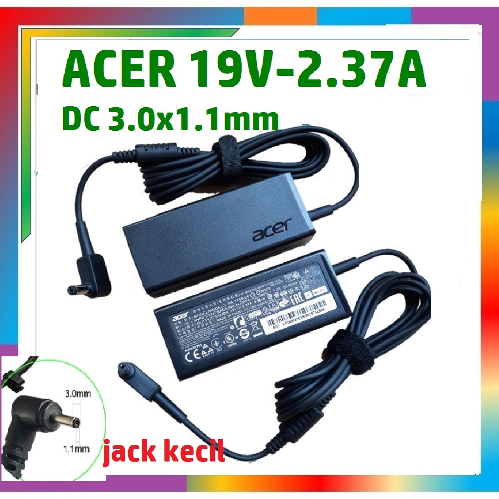 Jual Adaptor Charger Acer TravelMate P214-51 P214-51G P214-52 P214-53 ...