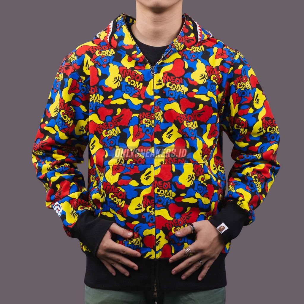 Bearbrick bape hoodie hotsell