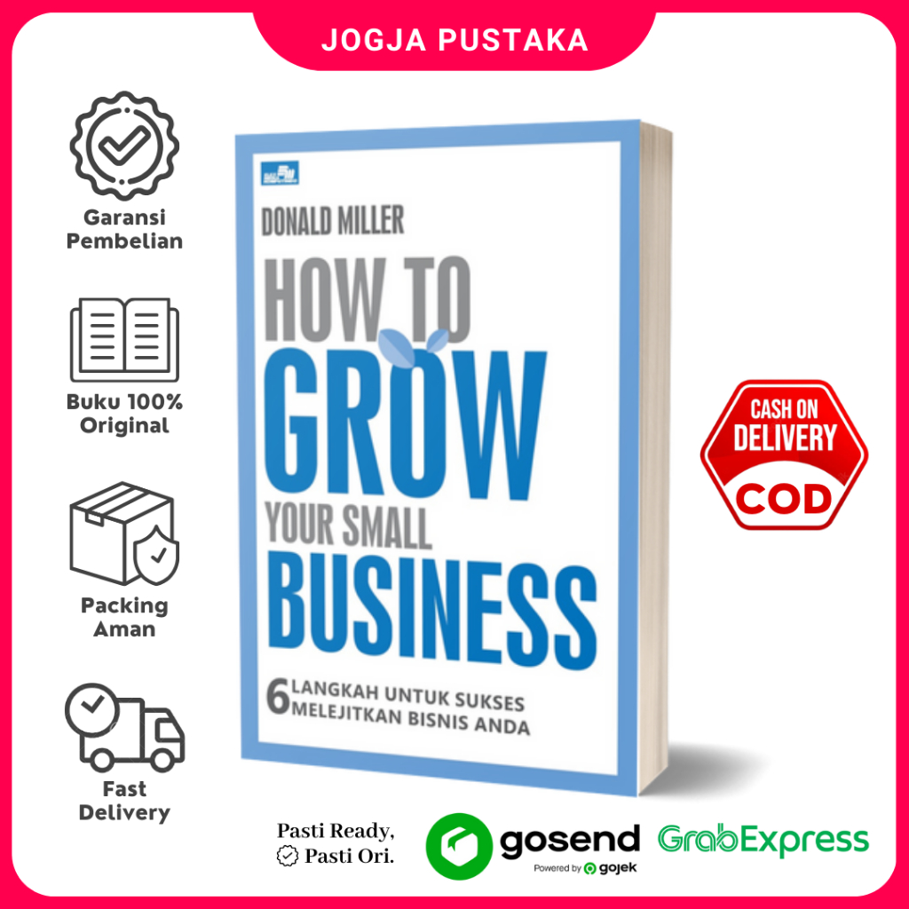 Jual Buku How to Grow Your Small Business - Donald Miller | Shopee ...