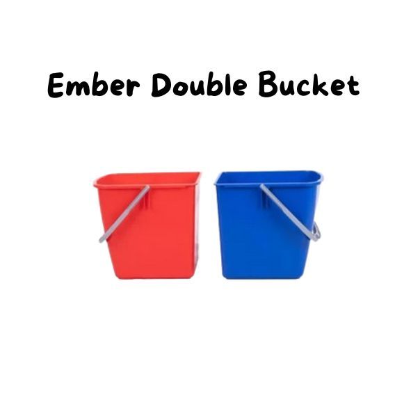 Jual Ember double bucket Merah/Biru | Shopee Indonesia