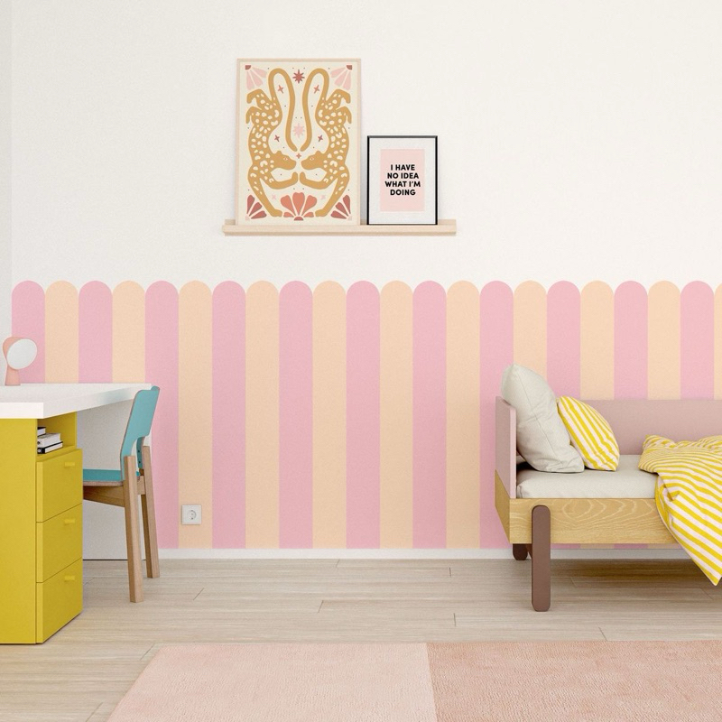 Jual WALLSTICKER DINDING PANEL CUSTOM WARNA | Shopee Indonesia