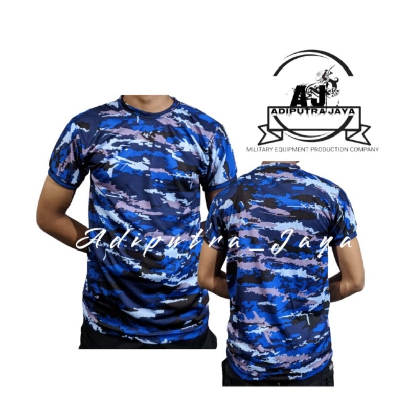 Jual Kaos loreng Army TNI AU|Kaos TNI AU loreng kerja harian [terbaik ...