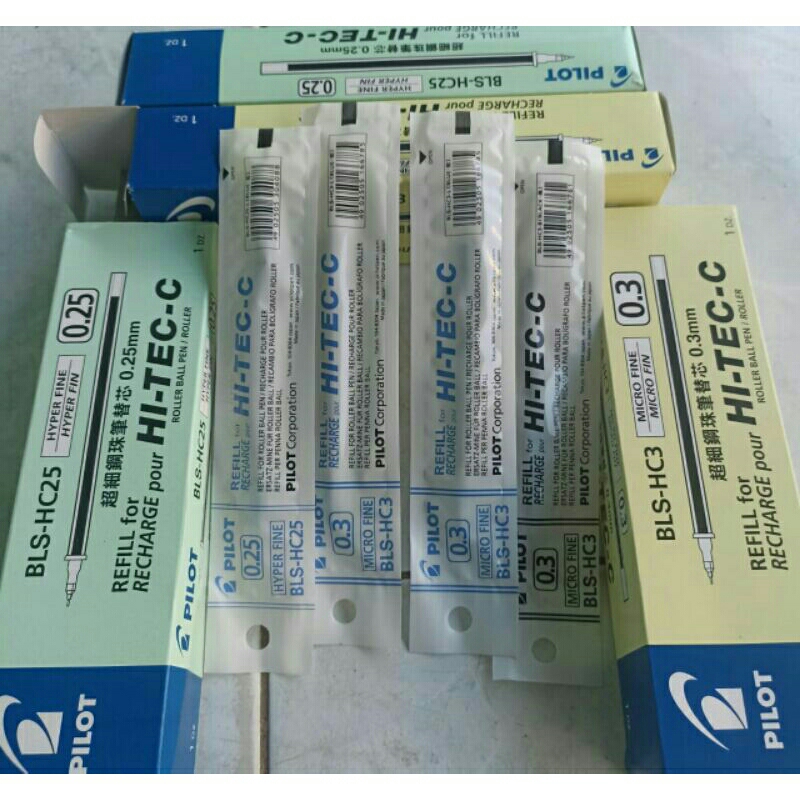 Jual Refill / Isi Ulang Pulpen Hi-Tech C Pilot / Isi Ulang Pen hitec-C ...