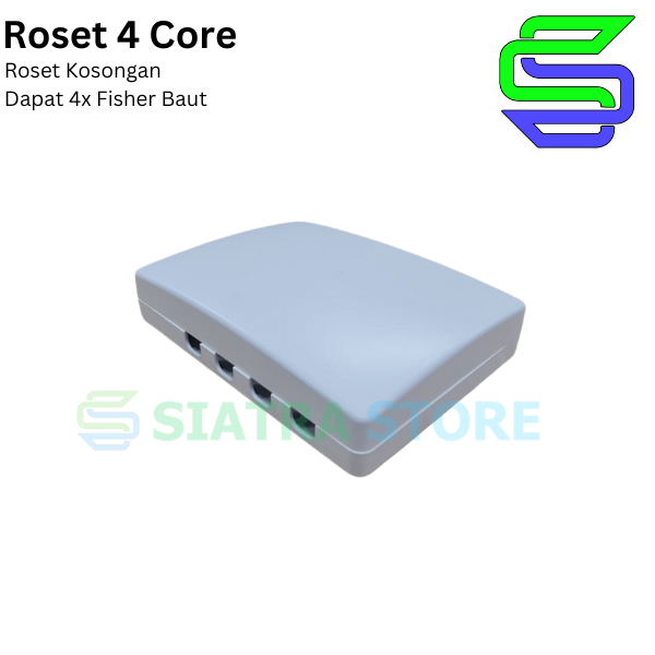 Jual Fiber Optic 4 Core Roset Kosongan|Roset FO 4 Core|FTTH Roset ...