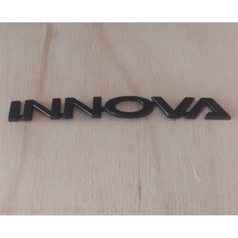 Jual tulisan emblem logo innova hitam | Shopee Indonesia
