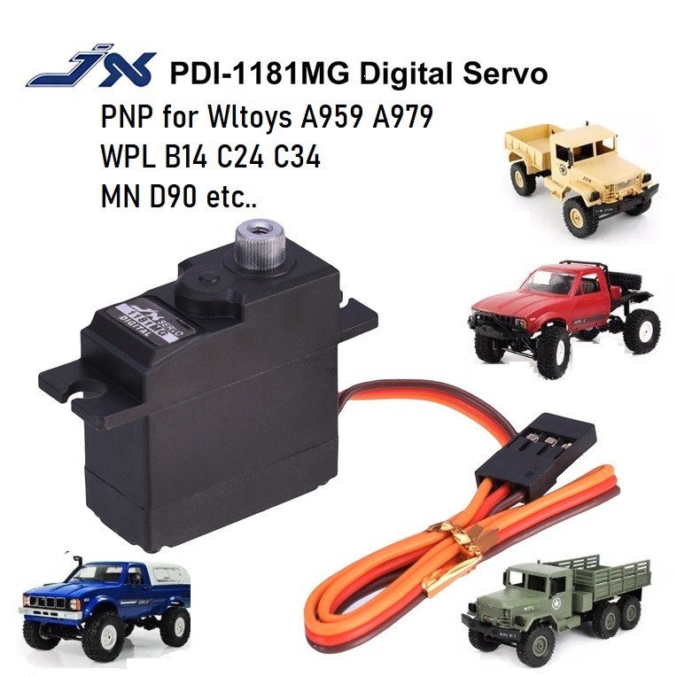 JX-servo - PDI-1181MG 3,5 Kg*cm - Foto 2