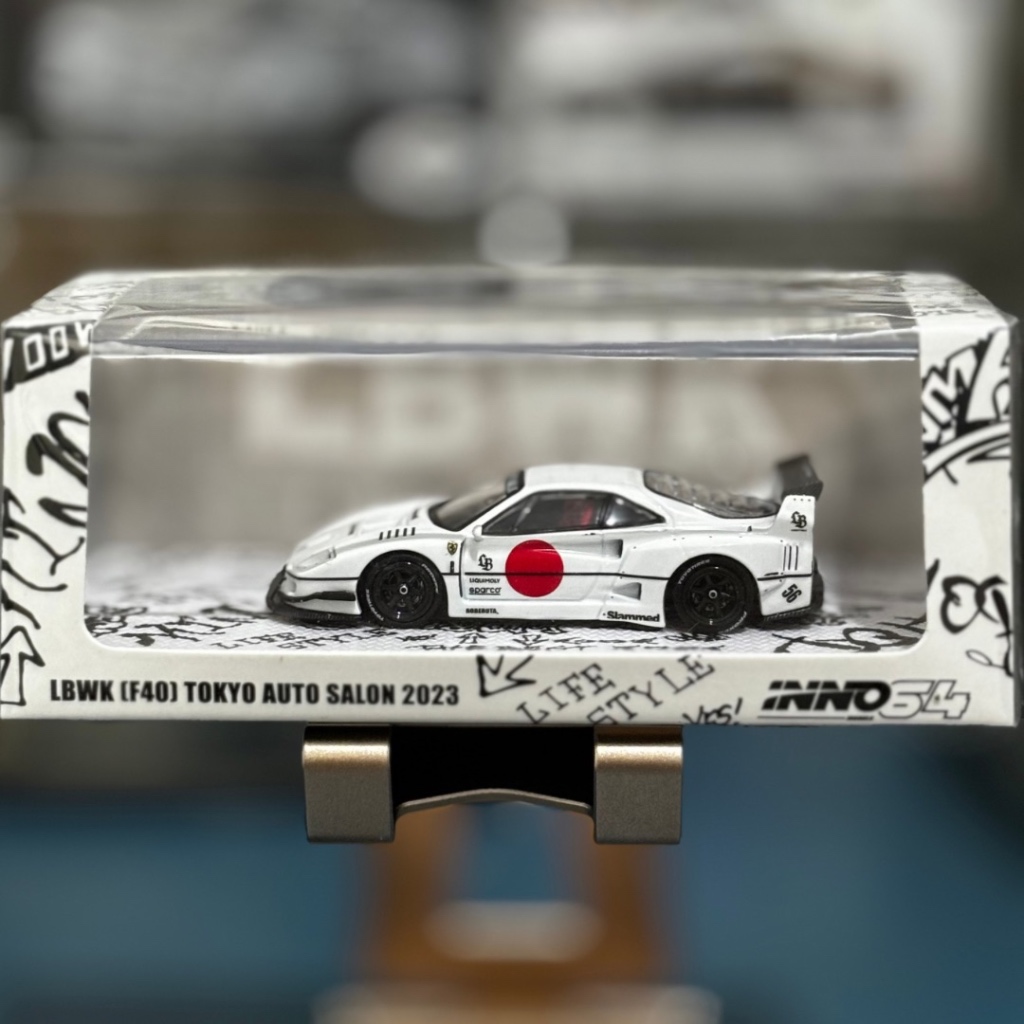 Jual Inno64 LBWK (F40) Tokyo Auto Salon 2023 White | INNO 64 Models ...