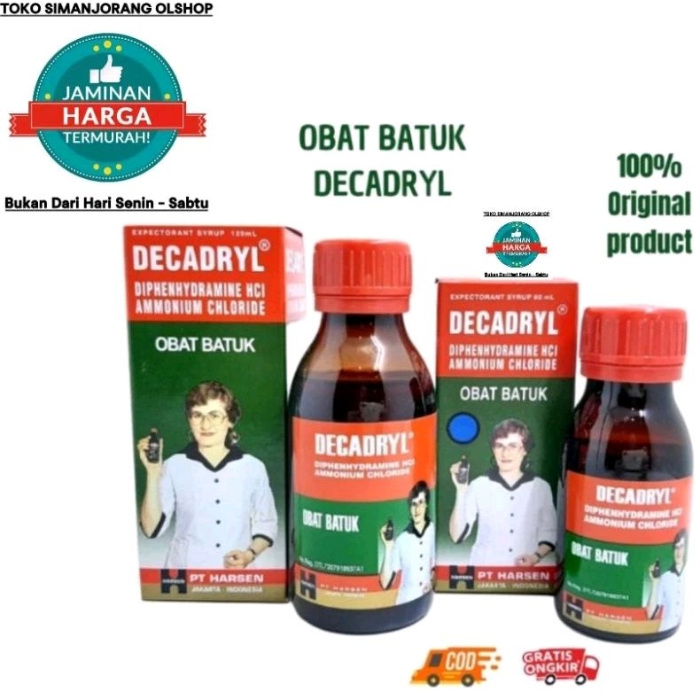Jual Decadryl Obat Batuk Sirup 120 ml | Shopee Indonesia