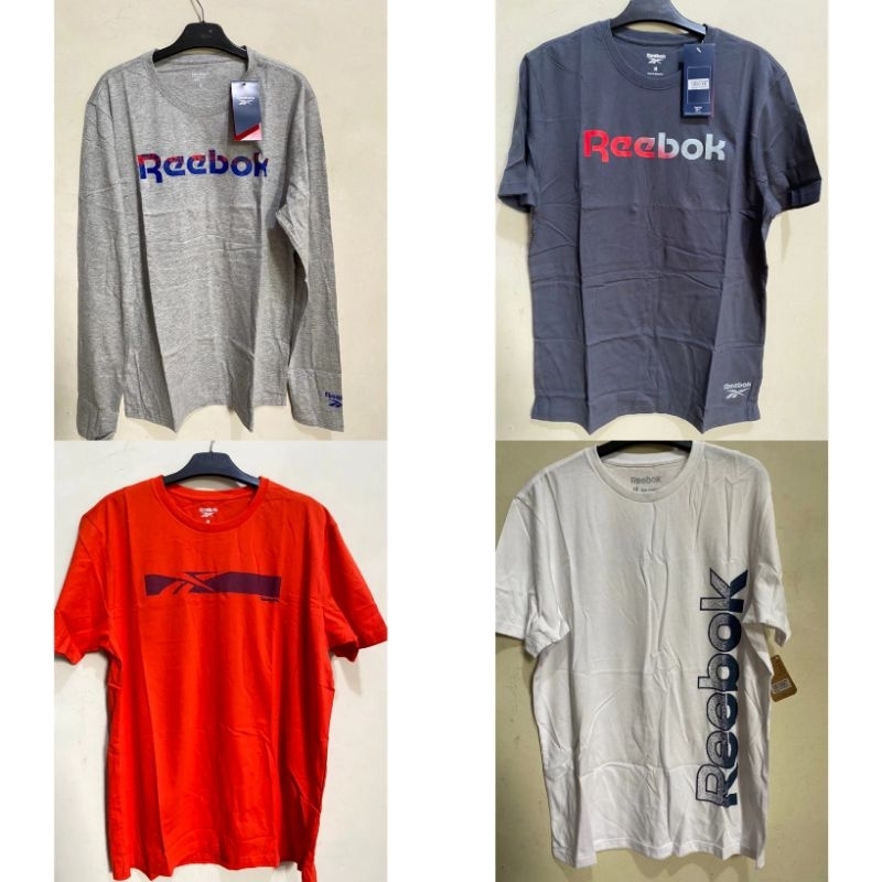 Jual Baju Kaos Tshirt Reebok Original Lengan Panjang Pendek Pria ...