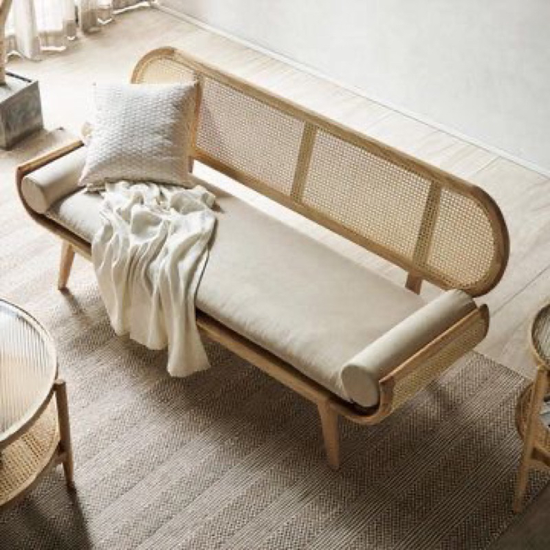 Jual bangku jati rotan Free cussion ( bench rotan jati, bangku jati ...