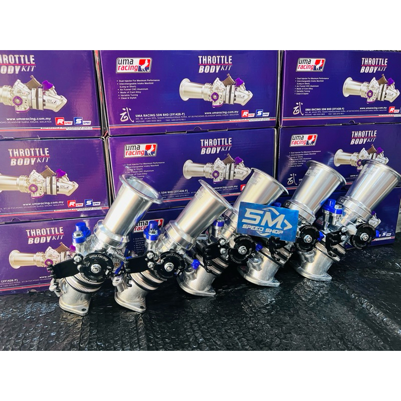 Jual Throttle Body Downdraft Kit Uma Racing TB RACING Honda Vario 125 ...