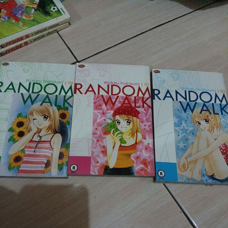 Jual buku komik mini seri remaja random walk wataru yoshizumi 1-3 bekas ...