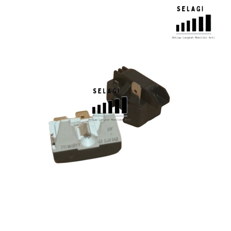 Jual ptc relay overload kulkas sharp 1 pintu 2 pintu original | Shopee ...