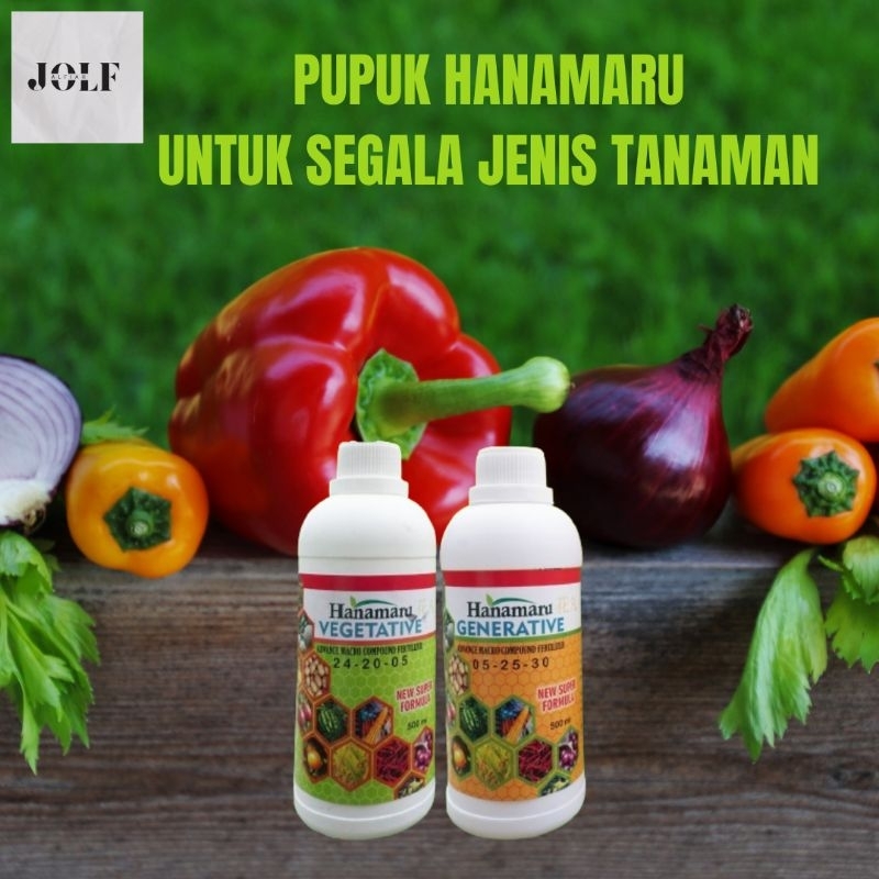 Jual PUPUK CAIR HANAMARU UNTUK SEGALA JENIS TANAMAN VEGETATIF GENERATIF ...