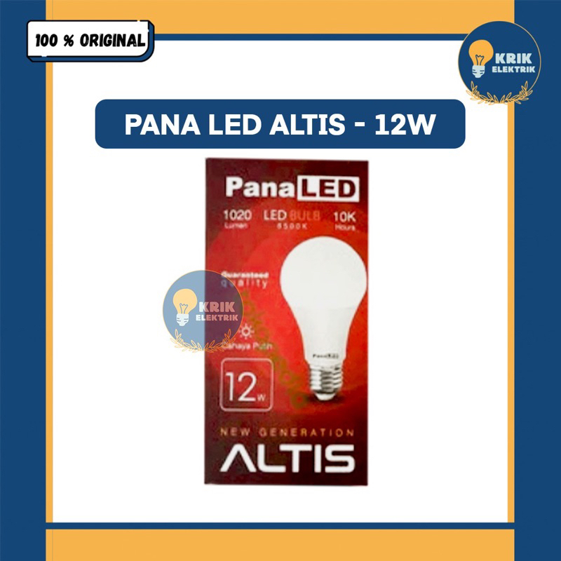 Jual Lampu Led Panaled Altis A Bulb Putih Cool Daylight Shopee Indonesia