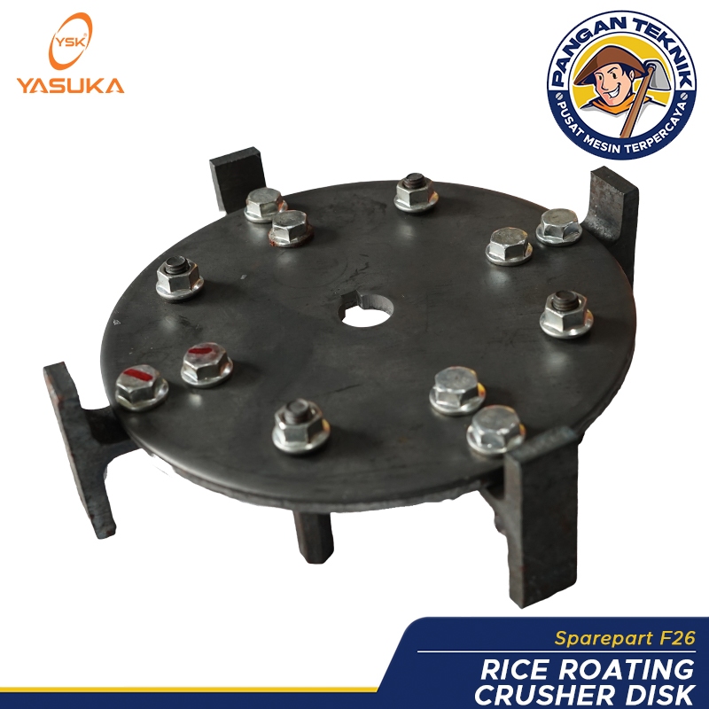 Jual GIGI / ROTATOR | RICE ROATING ROTATOR CRUSHER DISK F26 | Shopee ...
