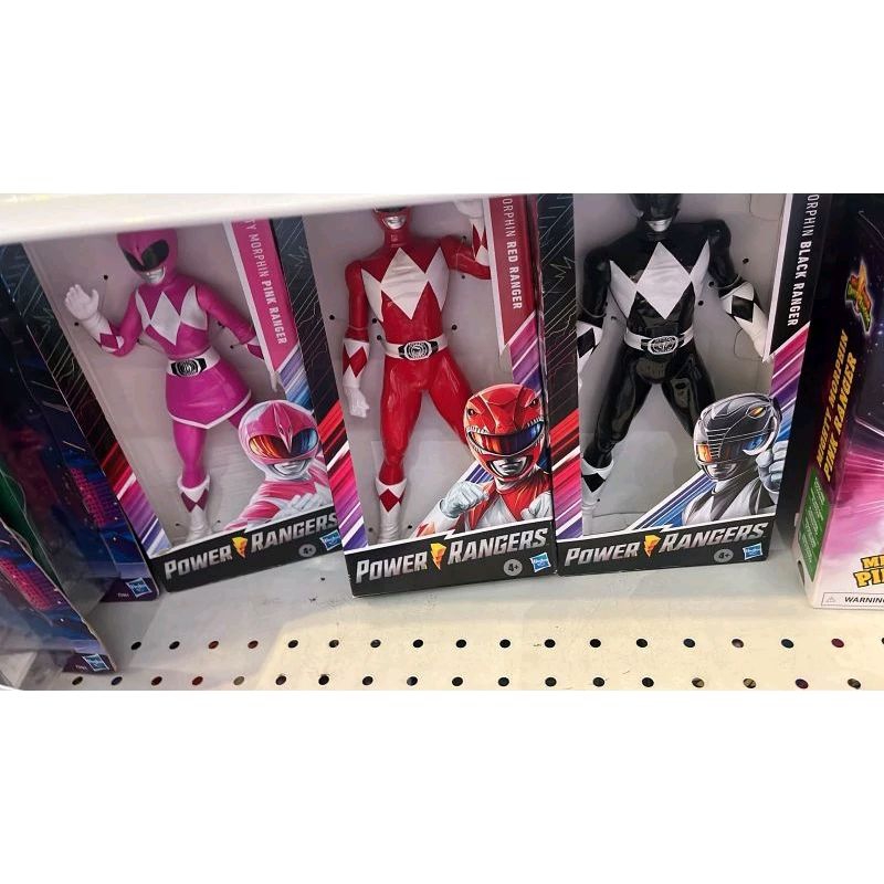 Jual power rangers mighty morphin black blue pink red ranger hasbro new ...