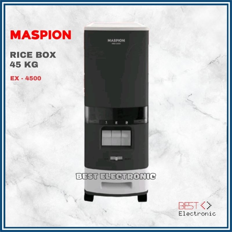 Jual Maspion Rice Box Tempat Penyimpanan Beras 45KG EX-4500 EX 4500 ...