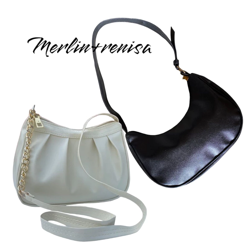 Ufagrosirtas paket 2 item MERLIN+RENISA TaswanitaTasselempangTasbulanTaskorea | AutoStock