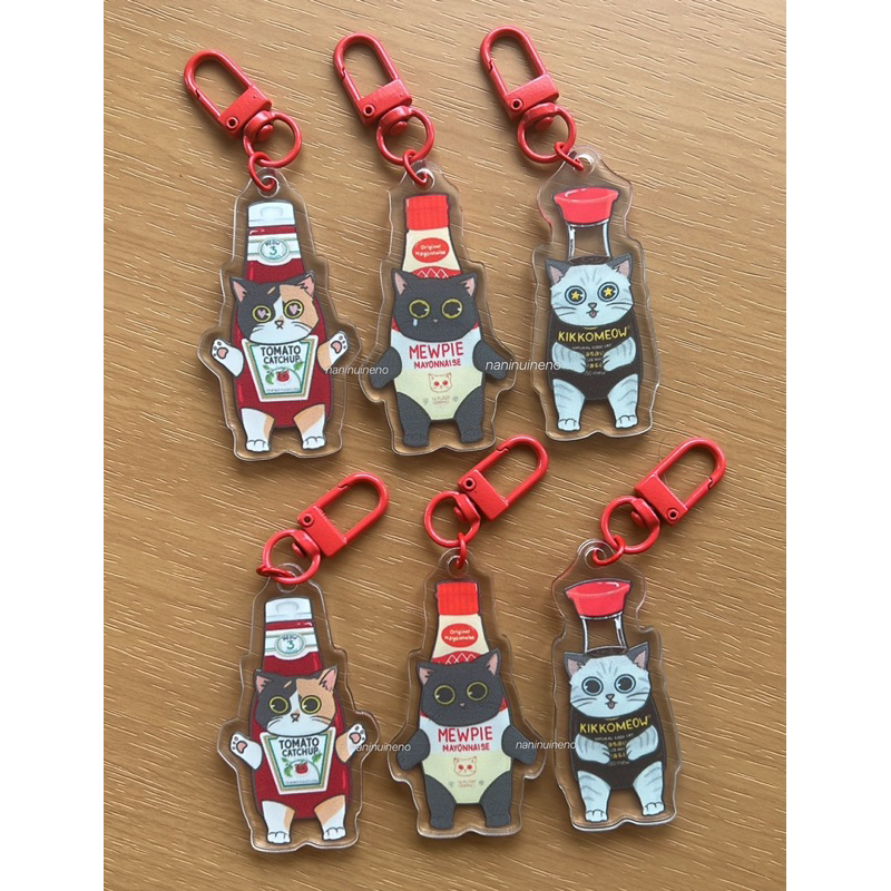 Jual Cat Condiments Kucing Keychain | Shopee Indonesia