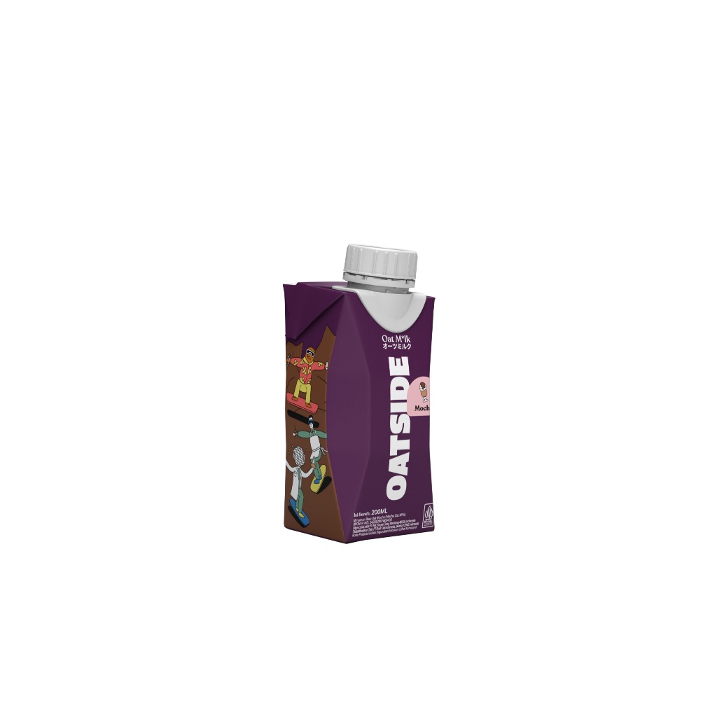 Jual OATSIDE Mini Cap Mix Mocha & Caramel Macchiato 200ml (6pcs ...