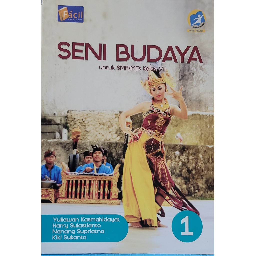 Jual BUKU BEKAS FACIL - SENI BUDAYA KELAS 1/2/3 SMP K13 REVISI | Shopee ...