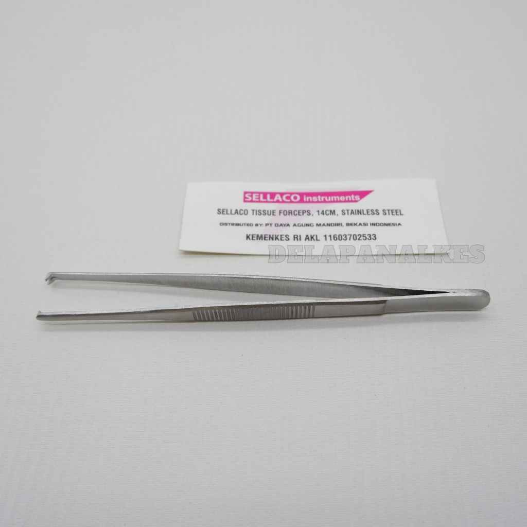 Jual Pinset Chirurgis 14 cm Tissue Forceps Sirurgis Pincet Bedah ...