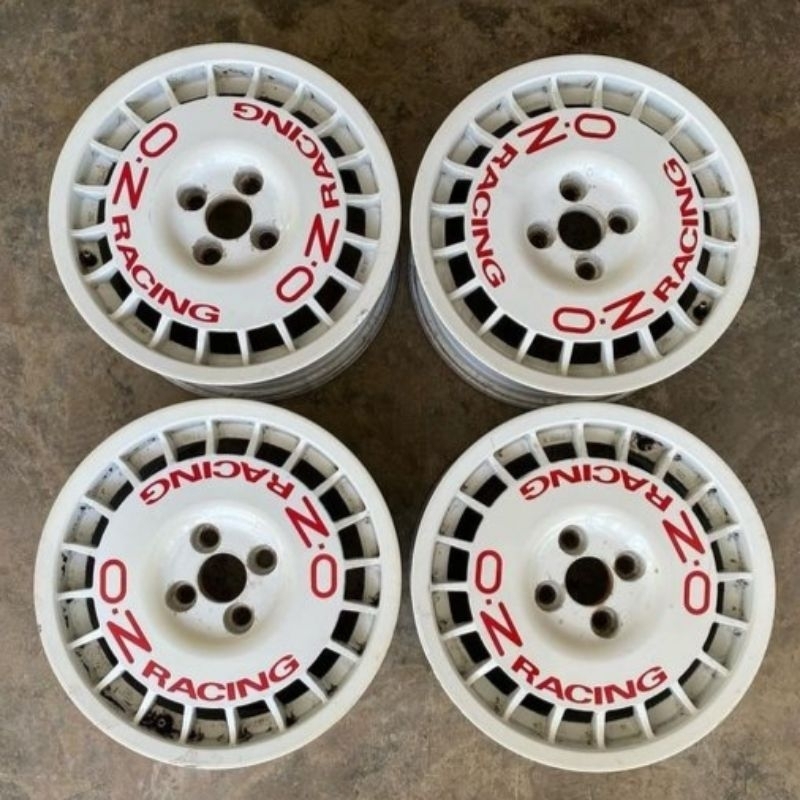 Jual sticker velg oz racing piring rally model font baru | Shopee Indonesia