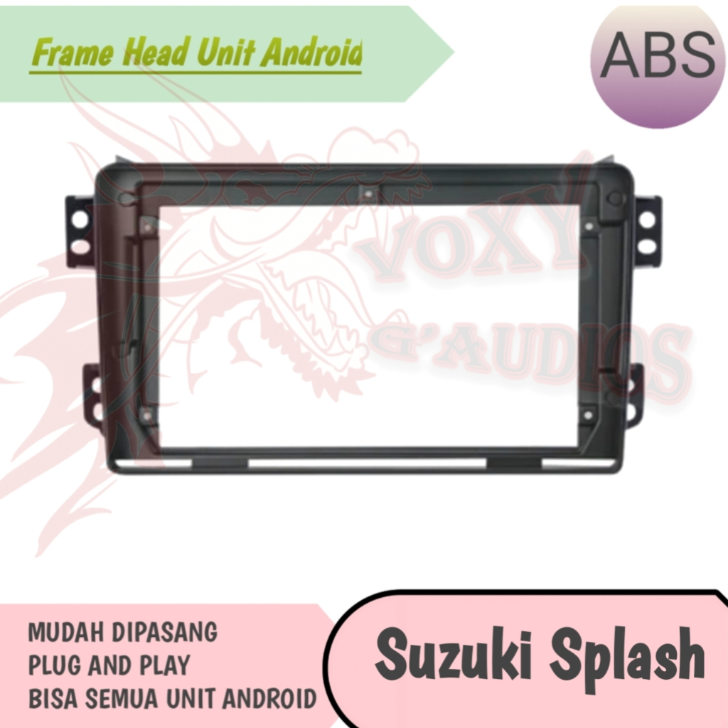 Jual Frame Head unit Android Suzuki Splash 9 inch | Shopee Indonesia