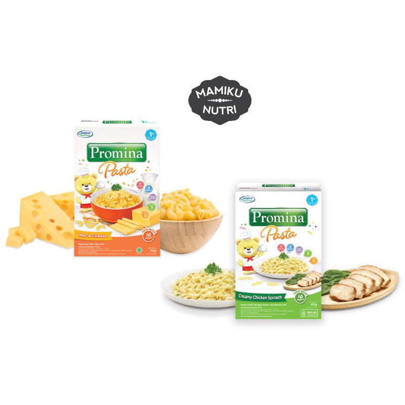 Jual Promina Pasta Mac & Cheese / Creamy Chicken Spinach | Shopee Indonesia