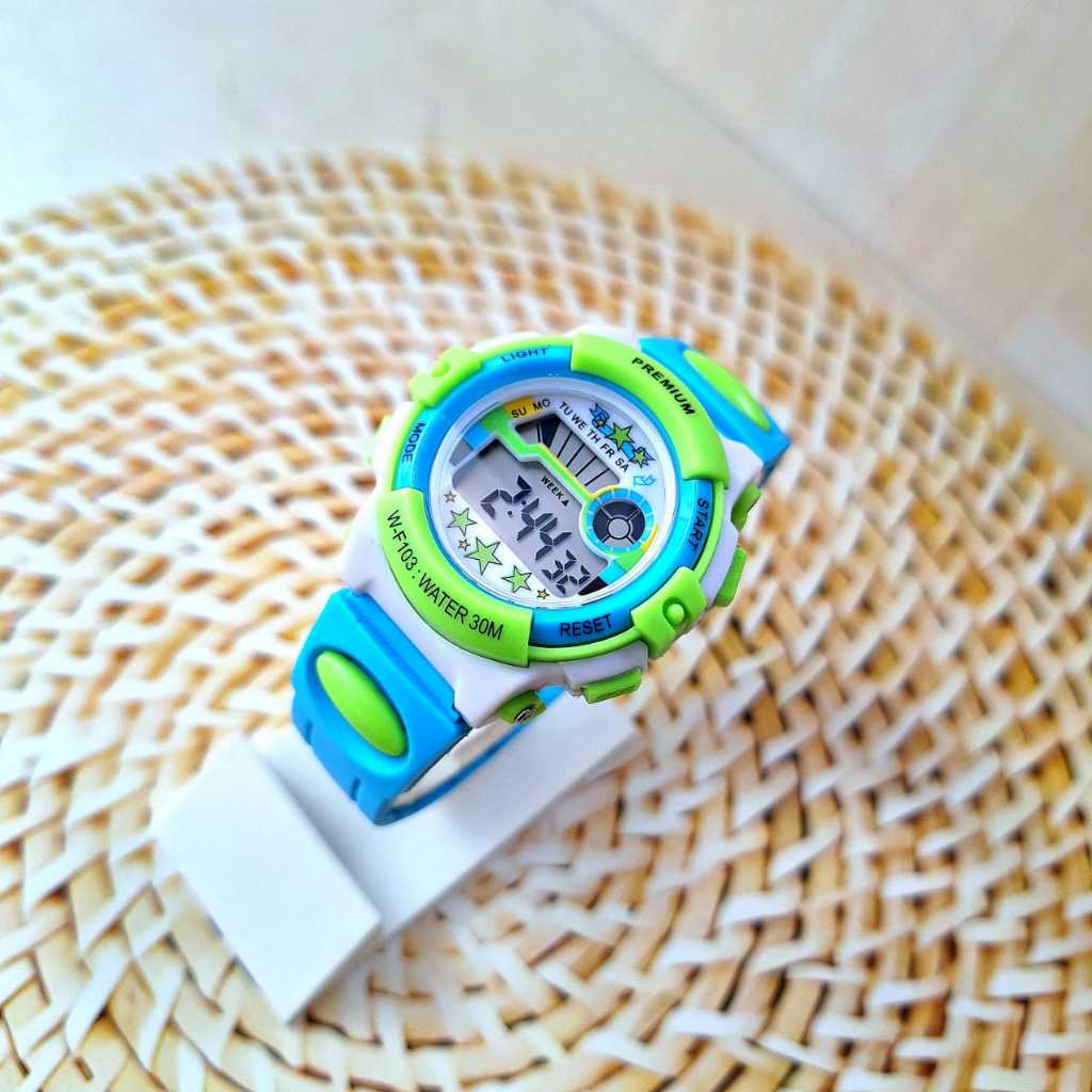 Jual PREMIUM ORIGINAL Jam Tangan Anak-Anak TK-SD Seri F103 Bisa Dipakai ...