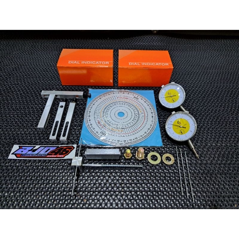 Jual Dial motor set Busur derajat set dayel dial indicator paket ...