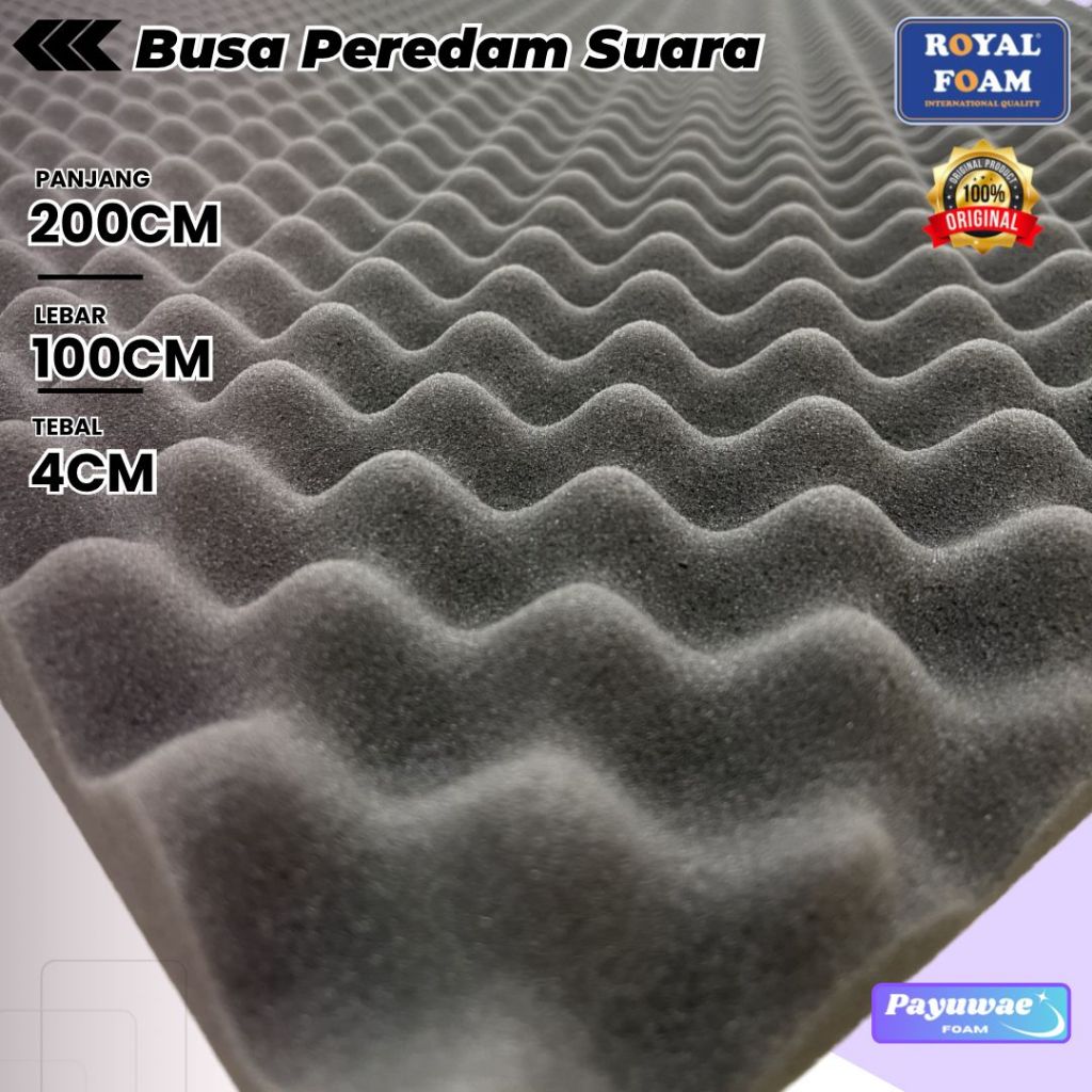 Jual BUSA PEREDAM SUARA RUANGAN 200X100X4CM DINDING KAMAR STUDIO MUSIK ...