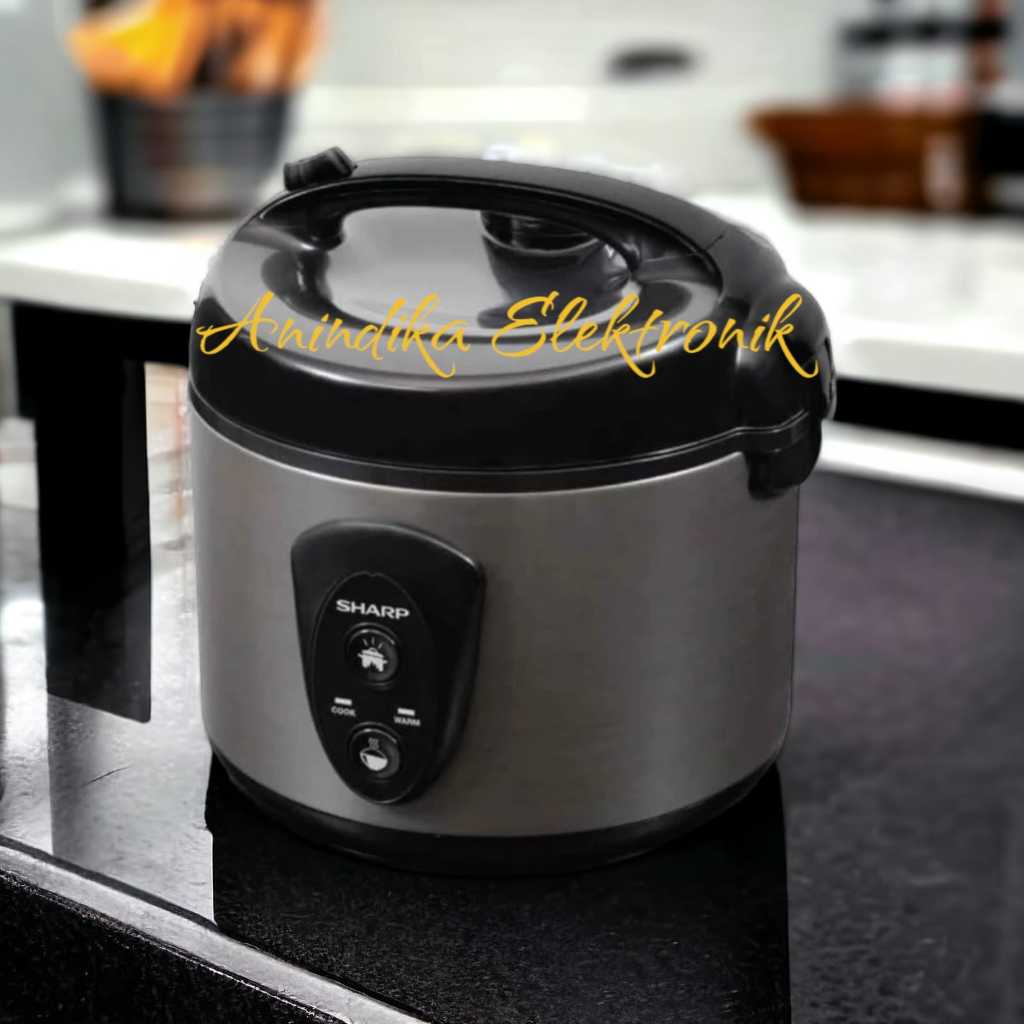 Jual RICE COOKER SHARP KS-N18MG-RD/SL | Shopee Indonesia