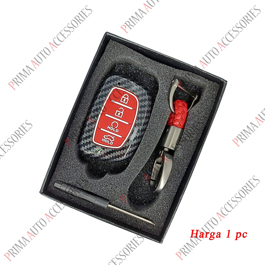 Jual Casing Kunci Remote Mobil Carbon Fiber - CRETA | Shopee Indonesia