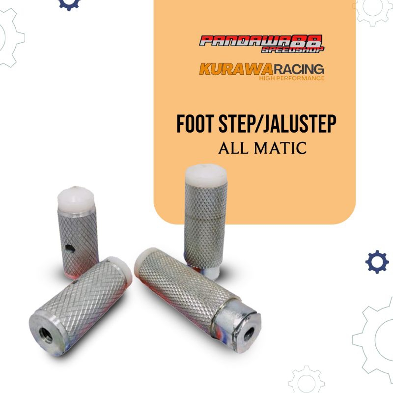 Jual FOOT STEP / JALU STEP KURAWA RACING ALL MATIC (Beat/Mio/Vario ...