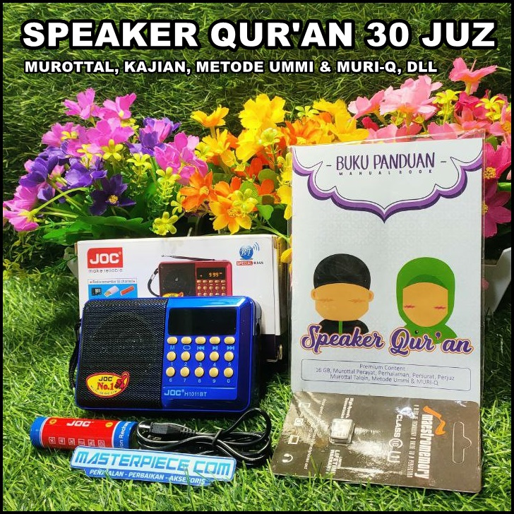 Jual Speaker Murotal Alquran Juz Spiker Bluetooth Murottal Quran