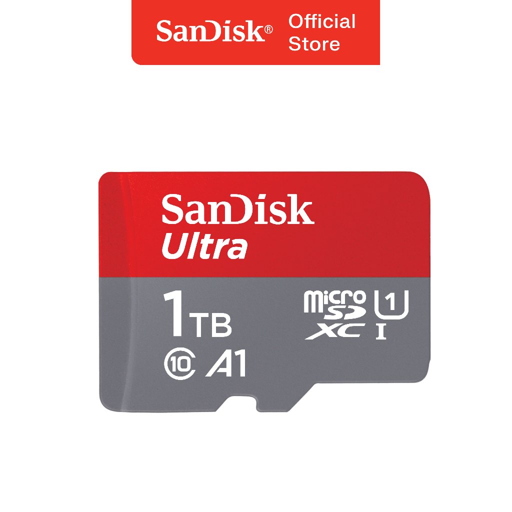 SanDisk microSDXC Ultra A1 1TB Class 10 UHS-I (Up to 150MB/s) QUAC