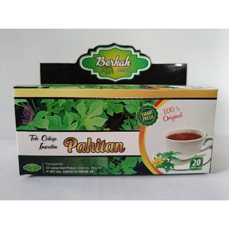 teh celup insulin atau pahitan celup /atasi diabetes