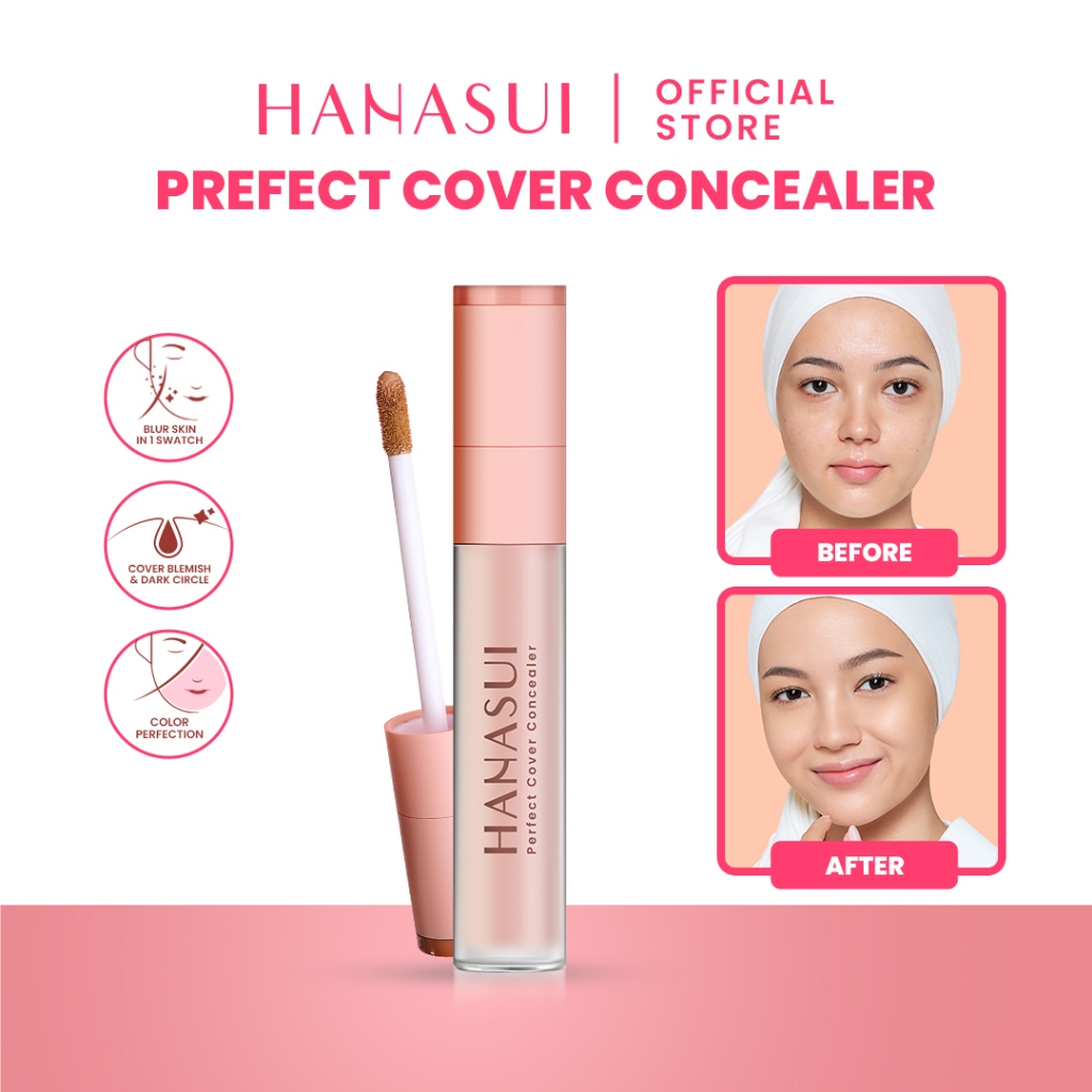 Jual HANASUI Perfect cover concealer 4,5ml | Color Perfection ...