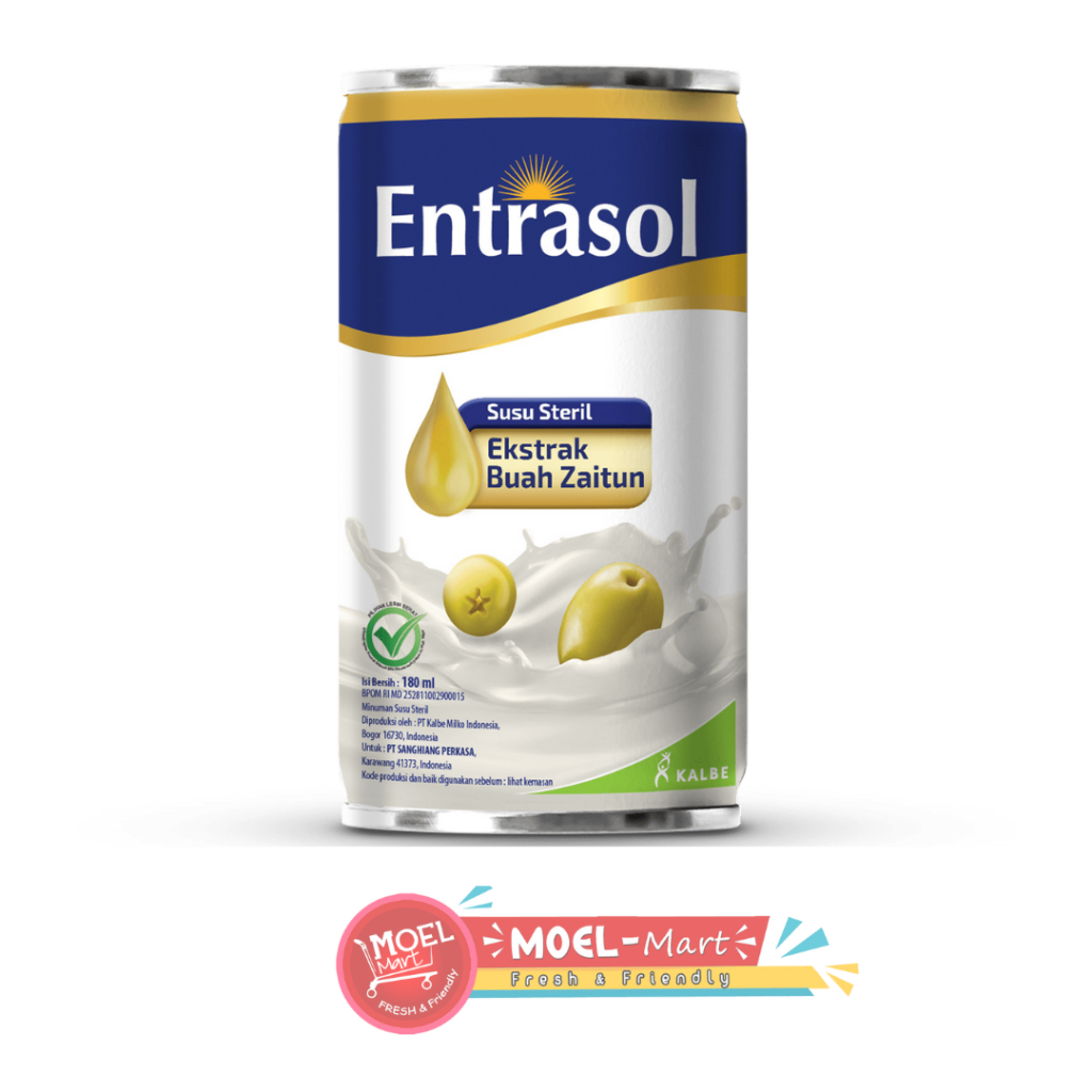Jual ENTRASOL SUSU STERIL PLAIN 180ML | Shopee Indonesia