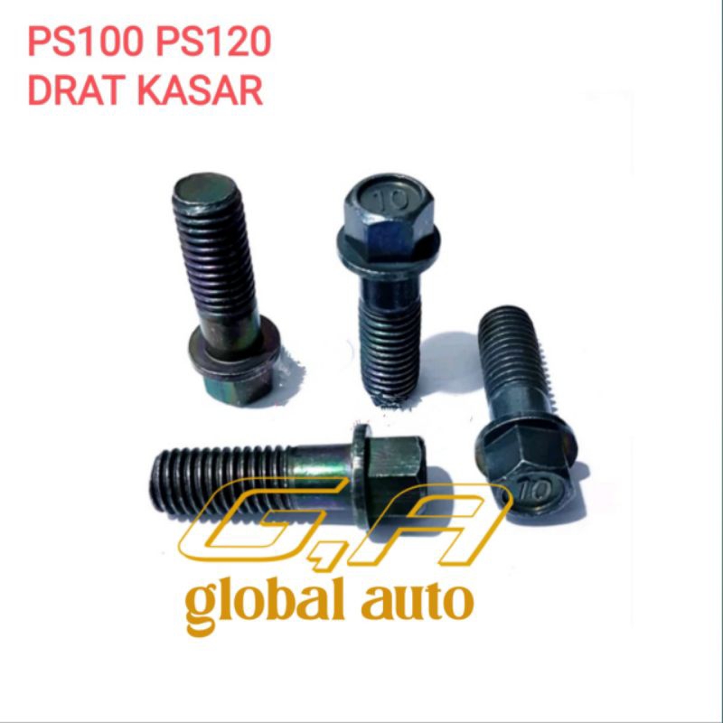 Jual BAUT NAP RODA PS120 AS RODA DRAT KASAR | Shopee Indonesia