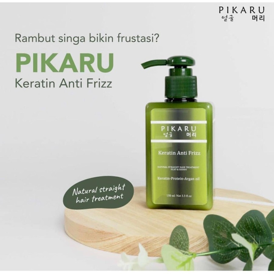 Jual New Pikaru Keratin Treatment Anti Frizz 150ml | Shopee Indonesia