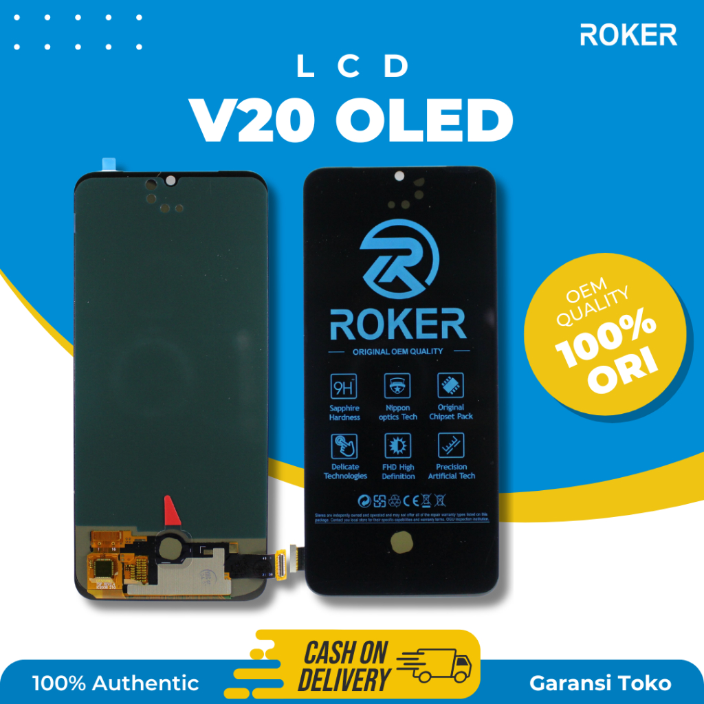 Jual ROKER LCD TOUCHSCREEN VIVO V20 V2025 / V2 2021 / V23E / V21 4G ...