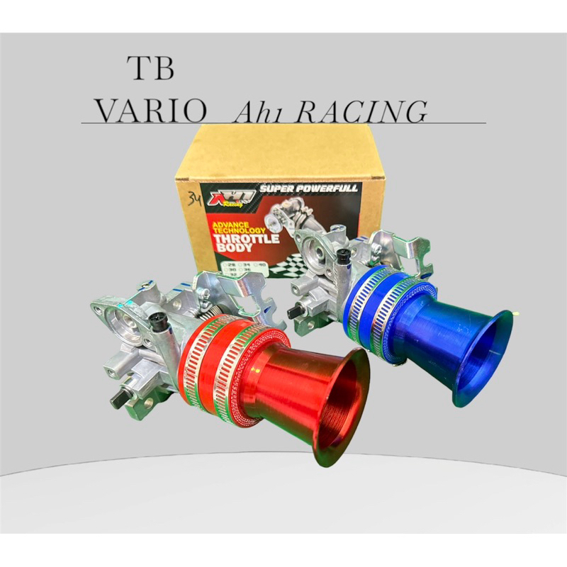 Jual TB THROTTLE BODY RACING VARIO 125 150 SET 28 30 32 34 MM | Shopee ...