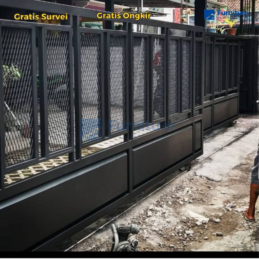 Jual Besi Pagar Rumah Minimalis Modern / Pagar Besi Rumah Per Meter