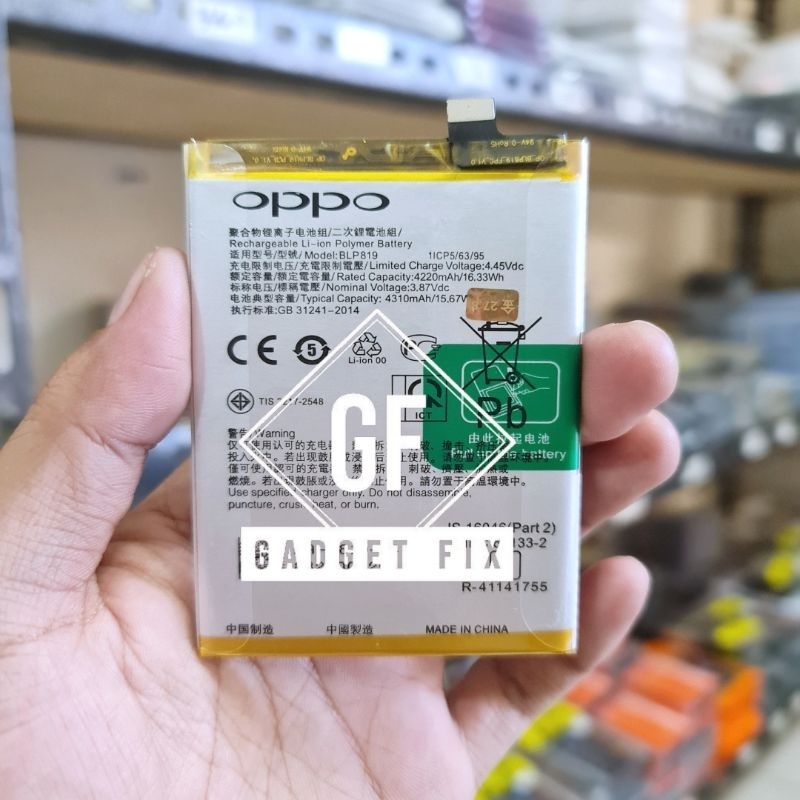 Jual Baterai Batre BLP819 Original HP Oppo Reno 6 4G CPH2235 Battery ...