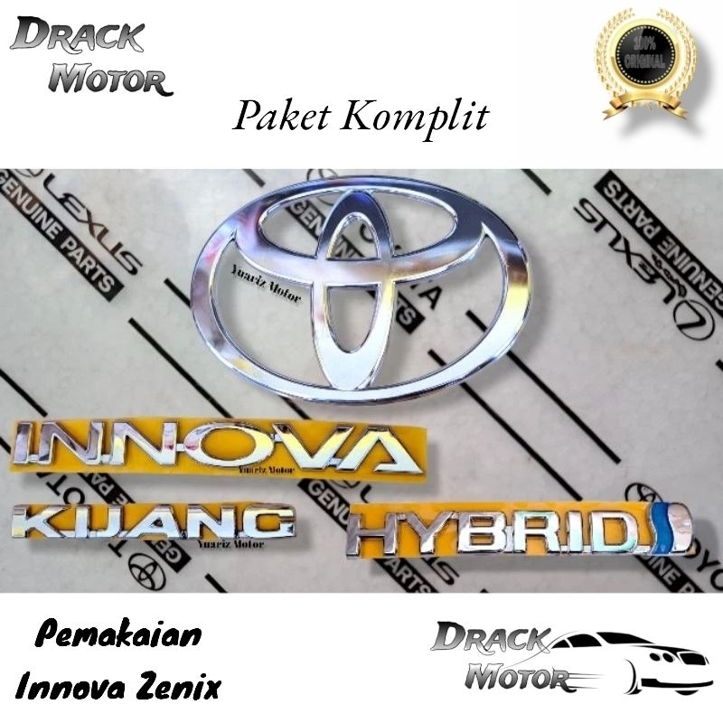 Jual Emblem Innova Zenix Original Toyota Emblem Logo Tulisan Innova