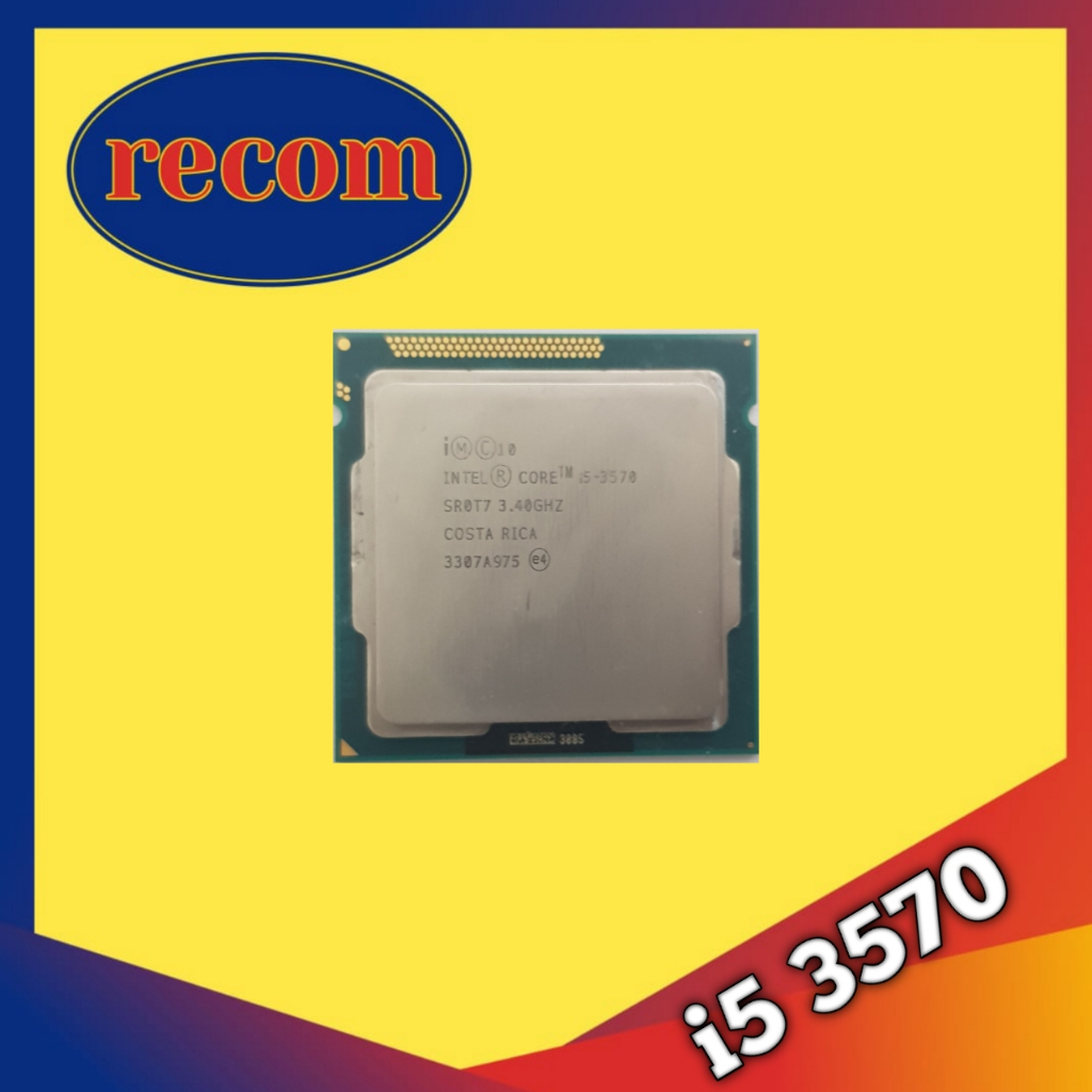 Jual PROCESSOR INTEL CORE i5 3570 GARANSI 1 TAHUN / 1 BULAN | Shopee ...
