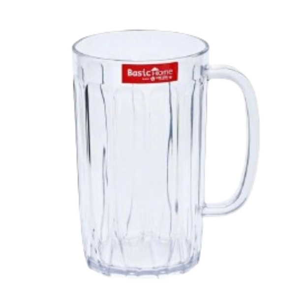 Jual Basichome By Lionstar Gelas Plastik Ml Barley Mug Gelas Minum Transparan Bening Handle